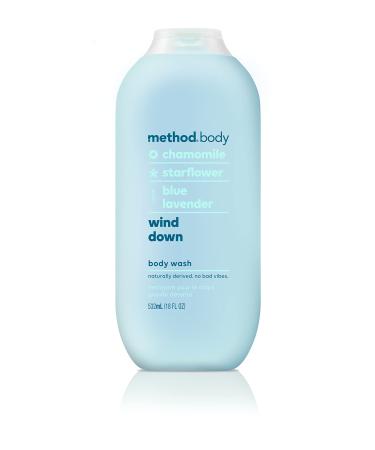 Method Body Wash  Wind Down  Paraben and Phthalate Free  18 oz (Pack of 1)