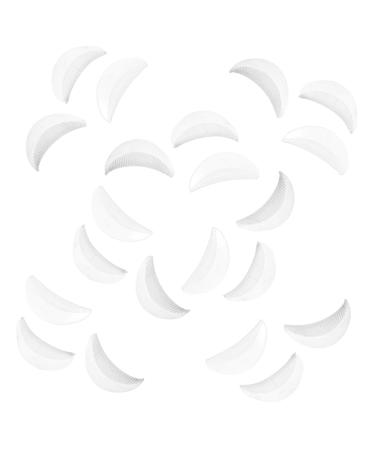 Ipetboom 20pcs Eyelash Pad Silicone Makeup Tool Lash Lift Rods Pads Eyelash Perming Pads Eyelashes Extension Kit Eyelash Silicone Pad Lash Shield Pad Extension Pad Earth Tones