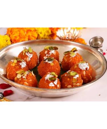 Rakhi Diwali Special (Motichoor Laddu 300g) Gift Hamper for Brother Sister Delicious Indian Traditional Sweets Best Gift For All Occasions Tasty Treat For Family & Friends Sold By Kidzbuzz - Buy Online on GoSupps.com