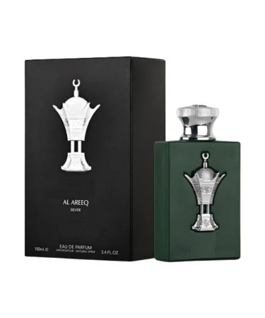 Spray Perfumes Al Areeq Silver Eau De Parfum Spray for Unisex 3 4 Ounce