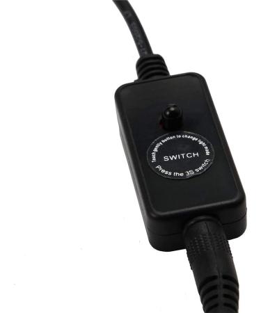 MQ 8-36 inch Submersible LED Aquarium Light - Color Changing Fish Tank Light with Remote Control | IP68 LED Lights Bar for 10-45 inch Fish Tank - Buy Online on GoSupps.com