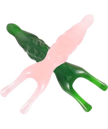 Gleavi 6-Piece Massage Tools Set | Tendon Rods & Resin Croissant Face Tools | International Shipping Available - Buy Online on GoSupps.com