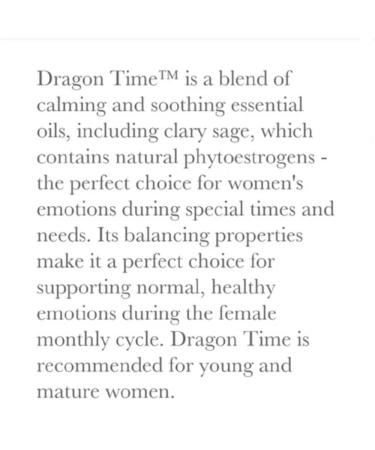Dragon Time Essential Oil 15ml by Young Living - Calming & Soothing Aroma for Feminine Comfort & Relaxation - Ideal for Dysmenorrhea - Buy Online on GoSupps.com