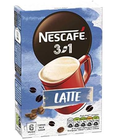  Nestl Nescafe 3 in 1 Latte (6 x 15) - Buy Online on GoSupps.com