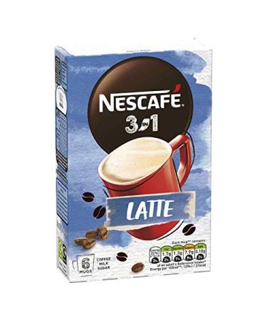 Nestl Nescafe 3 in 1 Latte (6 x 15)
