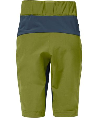 VAUDE Unisex Kids Moab Stretch Shorts 140 - Avocado | Durable & Comfortable Outdoor Shorts for Kids - Buy Online on GoSupps.com