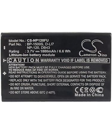 Replacement Battery for VIVIKAI HD-C3 HDC-8800 HD-D10II HDV-8800 - 1800mAh/3.7V | International Shipping Available - Buy Online on GoSupps.com