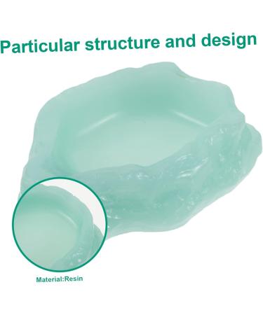 POPETPOP 3pcs Pet Feeding Basin Pet Water Bowl Reptile Bowl Reptile Food Feed Dish Climbing Pet Drinking Bowl 14x11cmx3pcs Light Greenx3pcs - Buy Online on GoSupps.com