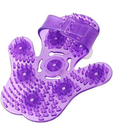 Iwobi Body Massager Glove - Palms Shaped with 9 Metal Roller Balls for Stress Relief | International Shipping - Buy Online on GoSupps.com
