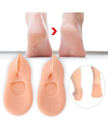 Silicone Gel Moisturizing Socks for Foot Care | Anti-Riss Protection for Plantar Fasciitis & Heel Spurs - Lindle M-Skin - Buy Online on GoSupps.com