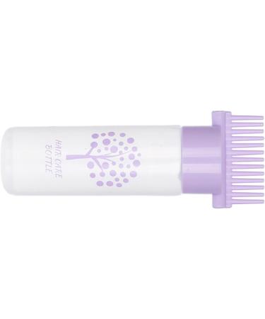 Harilla Hair Dye Bottle Brush Roots Comb Bottle Hair Coloring Dyeing Bottle Empty Bottle for Home DIY Violet - Buy Online on GoSupps.com