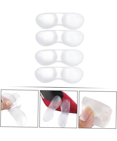 NOLITOY Heel Stickers - 4 Pairs High Heel Cushions & Inserts for Women | Self-Adhesive Heel Grips & Forefoot Pads for Ultimate Comfort - Buy Online on GoSupps.com