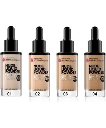 Hypo Makeup Base Nude Liquid Powder 02 - Buy Online on GoSupps.com