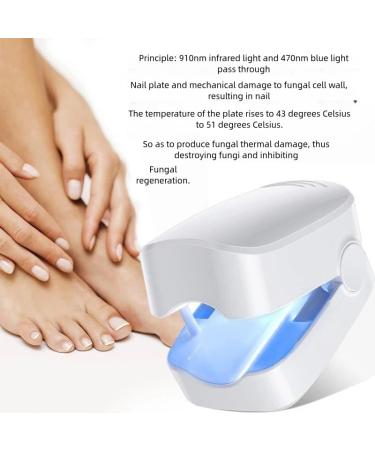 Nail Fungus Light for Toenails - Blue Light Therapy for Onychomycosis | FSA HSA Eligible | Effective Home Solution - Buy Online on GoSupps.com