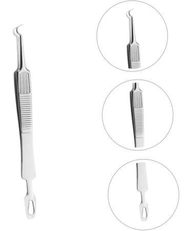 DOITOOL Blackhead Removal Tool 3pcs Stainless for Blackheads Tool Blackhead Extractor Curved Steel Kit Blemish Pimple - Buy Online on GoSupps.com