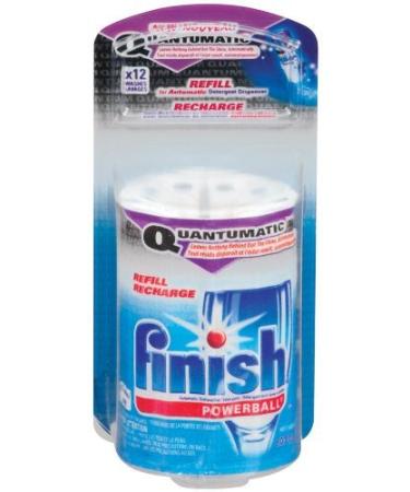 FINISH QUANTUMATIC REFILL RECHARGE--POWERBALL CARTRIDGE-(12)
