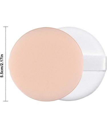 6 Pieces Makeup and Beauty Sponges Soft Round Makeup Puffs Makeup Sponge Powder Puff for Foundation Concealer and Liquid Makeup (Pink) - Buy Online on GoSupps.com