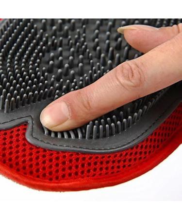 BPS Massage Gloves for Pets - Dog & Cat Hair Removal & Massage Tool - Buy Online on GoSupps.com