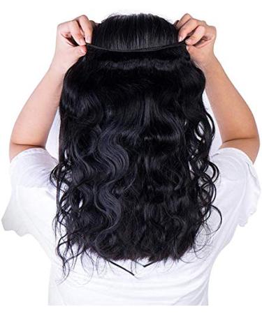 100% Unprocessed Brazilian Body Wave Hair Bundles - Virgin Black Extensions 20 | Shop Now! - Buy Online on GoSupps.com