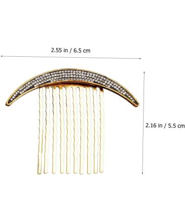 Didiseaon 2 Sets Star Moon Hairpin Guitar Tremolo Springs Wedding Headpiece for Bride Bridal Headpiece Hair Style Wedding Decor Hair Clip for Hair Decor Bridesmaid Comb Rhinestones Alloy - Buy Online on GoSupps.com