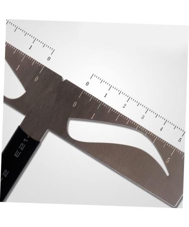 Beavorty 2pcs three-point eyebrow ruler eyebrow drawing tool balance stencil - Buy Online on GoSupps.com