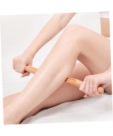 Healeved Thai Massage Roller - Back & Foot Massage Tools | Wooden Trigger Stick for Relaxation - Buy Online on GoSupps.com