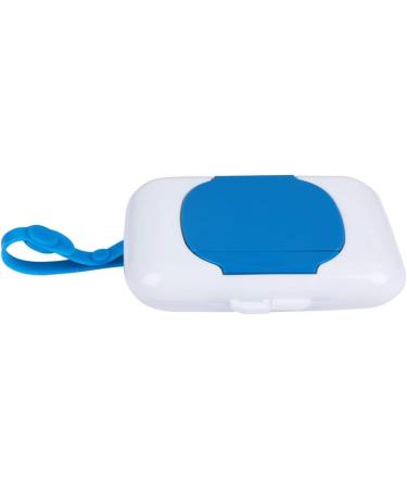 Healifty Portable Wet Wipe Box - Refillable Baby Wipes Dispenser for Travel & Home Office - Blue - Buy Online on GoSupps.com