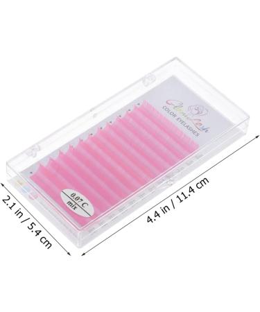 MAGICLULU 5 Boxes Color Grafting Eyelashes 3d Faux Lashes Cosplay Eyelashes Art Eyelashes Natural Look Eyelashes Makeup Lash Reusable Lashes Imitation Miss Flash Pink Extend - Buy Online on GoSupps.com