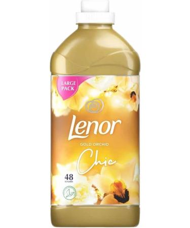 Lenor Fabric Conditioner Gold Orchid 1Pk 48Washes 1680ml + Lenor in-Wash Scent Booster Beads Gold Orchid 2Pk 2 x 176gr + Our Gift for You: Organza Bag Size 9x7x0.1cm - Buy Online on GoSupps.com
