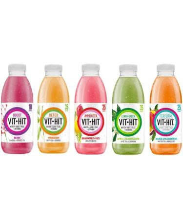 Vit Hit Energy Drink 12x500ml (Bundle Pack) - Buy Online on GoSupps.com