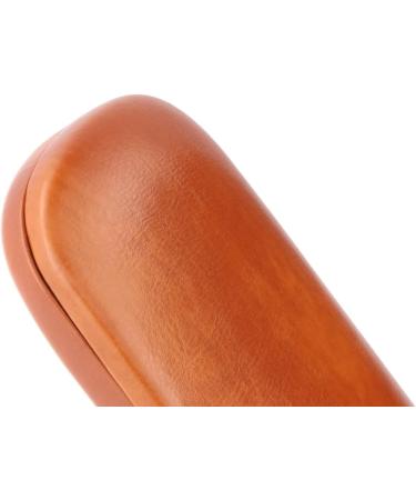 Shop BIP Robust Elba Rodeo Glasses Case - Imitation Leather Metal Hinge Ocher | Durable & Stylish Eyewear Protection - Buy Online on GoSupps.com