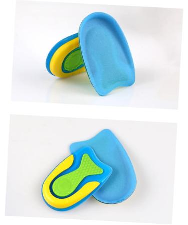 FOMIYES Heel Pads - 2 Pairs Absorption Insoles | Half Insole - Assorted Color - 10x7 CM | International Shipping Available - Buy Online on GoSupps.com