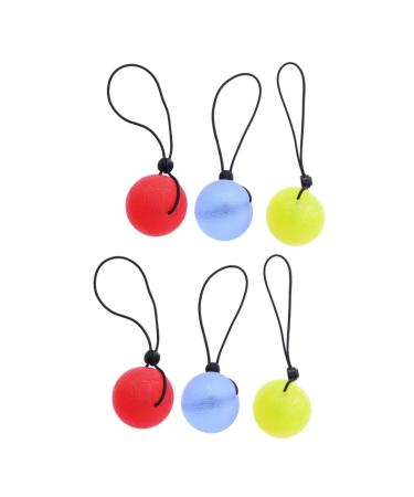 Gleavi 6 Stk Fitness equipment Exercises Squeeze Ball Fitness Hand Therapy Balls Power Balls Training Griffer Ball round gripping ball Tool