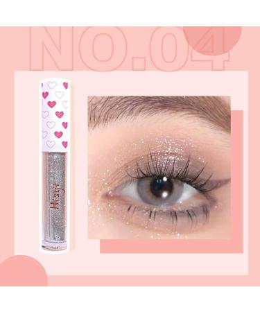 Waterproof Diamond Glitter Liquid Eyeliner Shimmer Eyeshadow Makeup Metallic Lying Silkworm Pen Eye Beauty Party Makeup Tools (Color : 04) - Buy Online on GoSupps.com