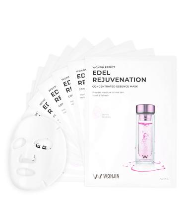 EDEL REJUVENATION MASK 1.05 fl Oz*10 pieces Hydrating Moisturizing Skin Elasticity Wrinkle Care Hyaluronic Acid Collagen Centella Asiatica