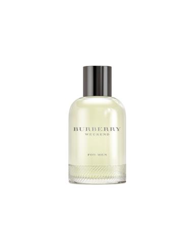 Burberry Weekend Eau De Toilette Citrus Men's Cologne With Notes of Lemon Tangerine Oak Moss & Sandalwood Long Lasting Fragrance 3.4 Fl Oz (Pack of 1)