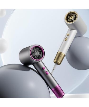Numoya Hair Dryer 2000w Adjustable Speed Numoya High-Speed Hair Dryer Travel Size Eliminates Frizz Numoya Highspeed Dryer Numoya Dryer Blow Dryer with Diffuser for Curly Hair (Grey UL) Grey UL - Buy Online on GoSupps.com
