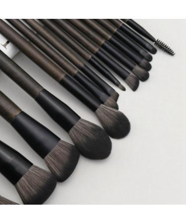 14 Piece Makeup Brush Set - Loose Powder Foundation & Nose Shadow Brushes - Soft Fiber Hair for Flawless Application - Buy Online on GoSupps.com