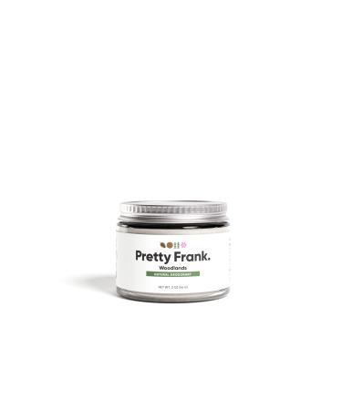 Pretty Frank Natural Deodorant Jar – Natural Deodorant for Women, Men & Teens in a Jar, Aluminum-Free, Made with Baking Soda & Other Organic, Safe, and Effective Ingredients (Woodlands, 1pk) Woodlands 2 Ounce (Pack of 1)
