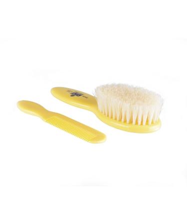 Kent White Bristle Baby Brush and Comb Set - Gentle Care for Baby's Hair - Buy Online on GoSupps.com