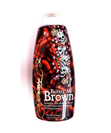 Ed Hardy Butter Me Brown Indoor Tanning Bed Lotion Bronzer 10 Oz