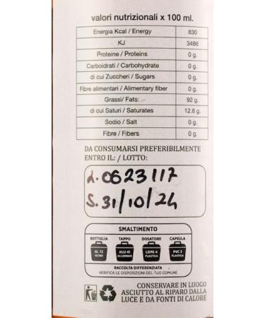 d annata Dannata Condiment based on extra virgin olive oil flavored with oregano 1 bottle CL25 - Buy Online on GoSupps.com