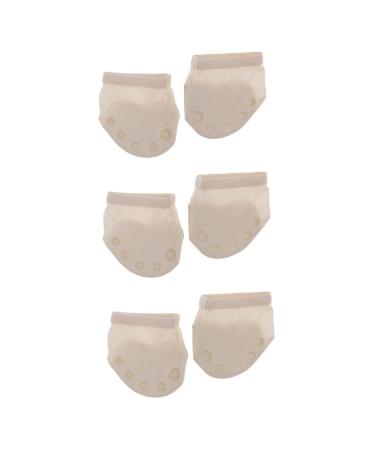 FRCOLOR 3 Pairs Foot Protector Ballet Toe Protector Dance Socks Forefoot Pads