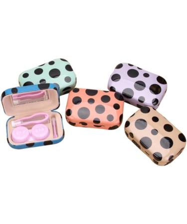 Solustre 6-Piece Colored Contact Lens Organizer | Pocket Case & Care Box for International Shipping - Buy Online on GoSupps.com