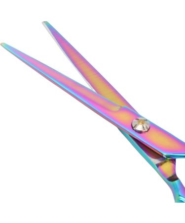 Hair Cutting Scissors Stainless Steel High Sharpness Ergonomic Handle Hairdressing Scissors for Family Barber Salon - Buy Online on GoSupps.com