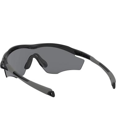 Oakley Men's Oo9343 M2 Frame XL Shield Sunglasses - Polished Black/Grey - 45mm - Buy Online on GoSupps.com