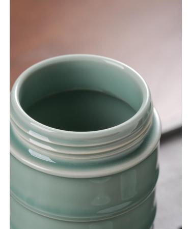 OGOODLE Tea Can Chinese Ceramic Household Tea Cans Medicinal Storage Cans Kitchen Sugar Cans Sealed Loose Tea Cans Storage Jar (Color : A) - Buy Online on GoSupps.com