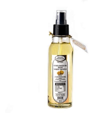 Premium Natural Sunflower Oil with White Truffle - Gourmet Truffle Oil for Cooking Salad Dressing & Serving - 500ml Luxury Edition - Buy Online on GoSupps.com