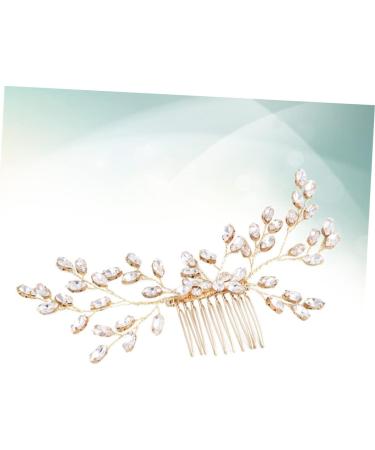 Beaupretty Accessories Combs For Women accessories for women wedding barrettes for women womens clips Side Comb Clip prom headpiece rhinestone comb rhinestones bride Comb - Buy Online on GoSupps.com