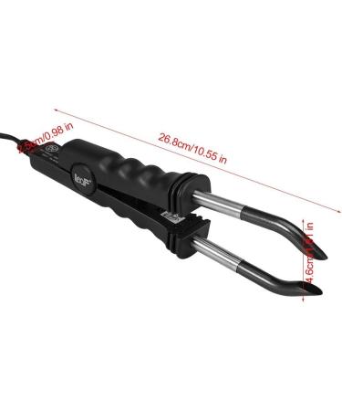 Professional Heat Pliers for Hair Extensions - Constant Temperature Hair Extension Tongs | Black - Buy Online on GoSupps.com